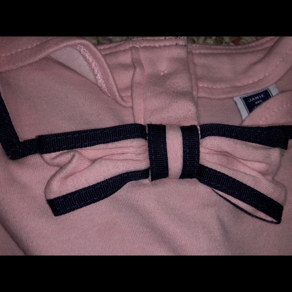 Girls Pink and Navy Dress - Picture 5 of 5